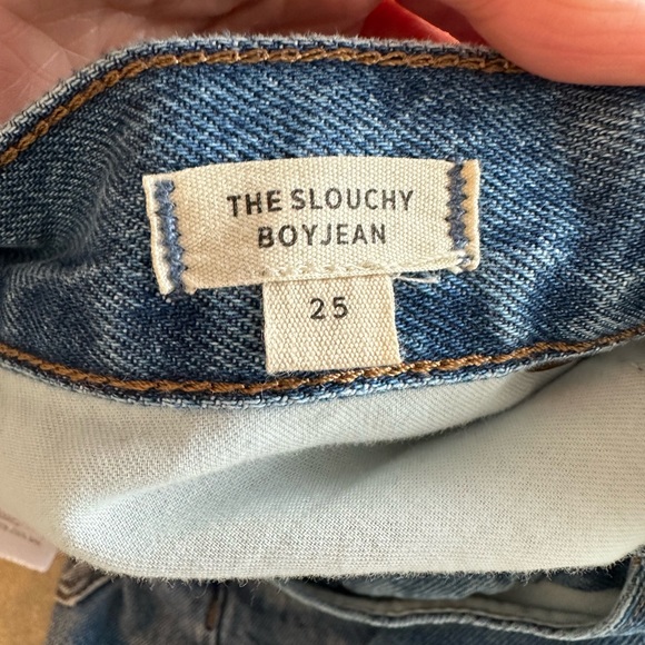 SOLD-Madewell Slouchy Boyjean Size 25 - Picture 4 of 10